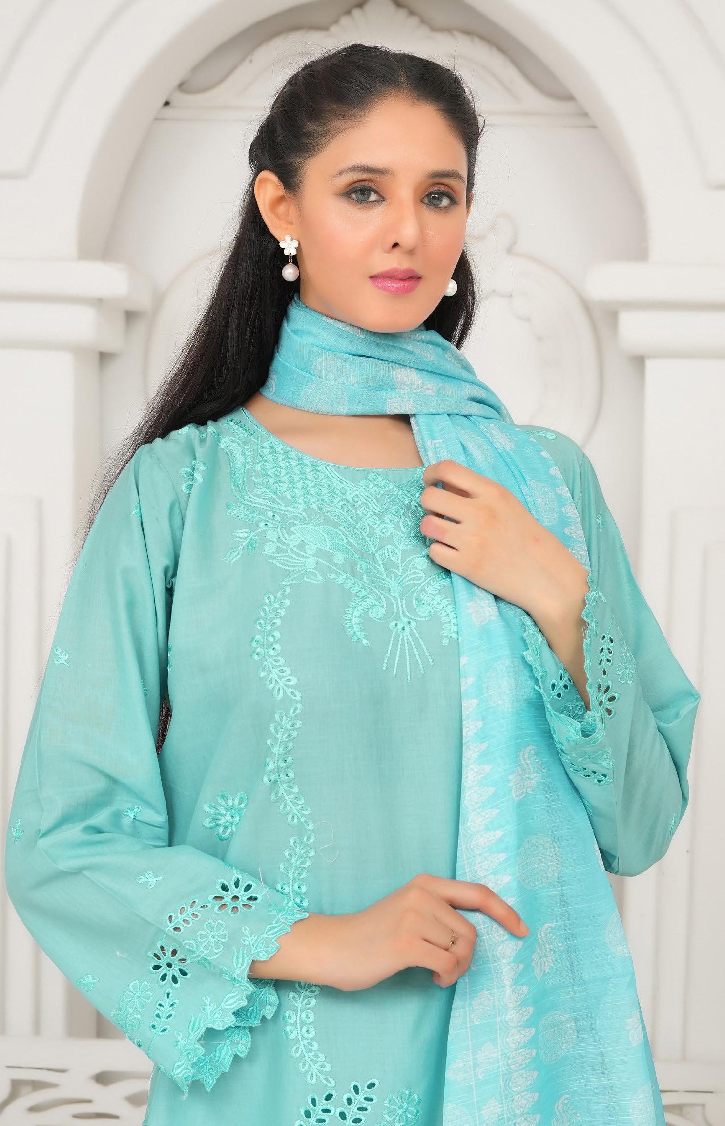Aqua blue