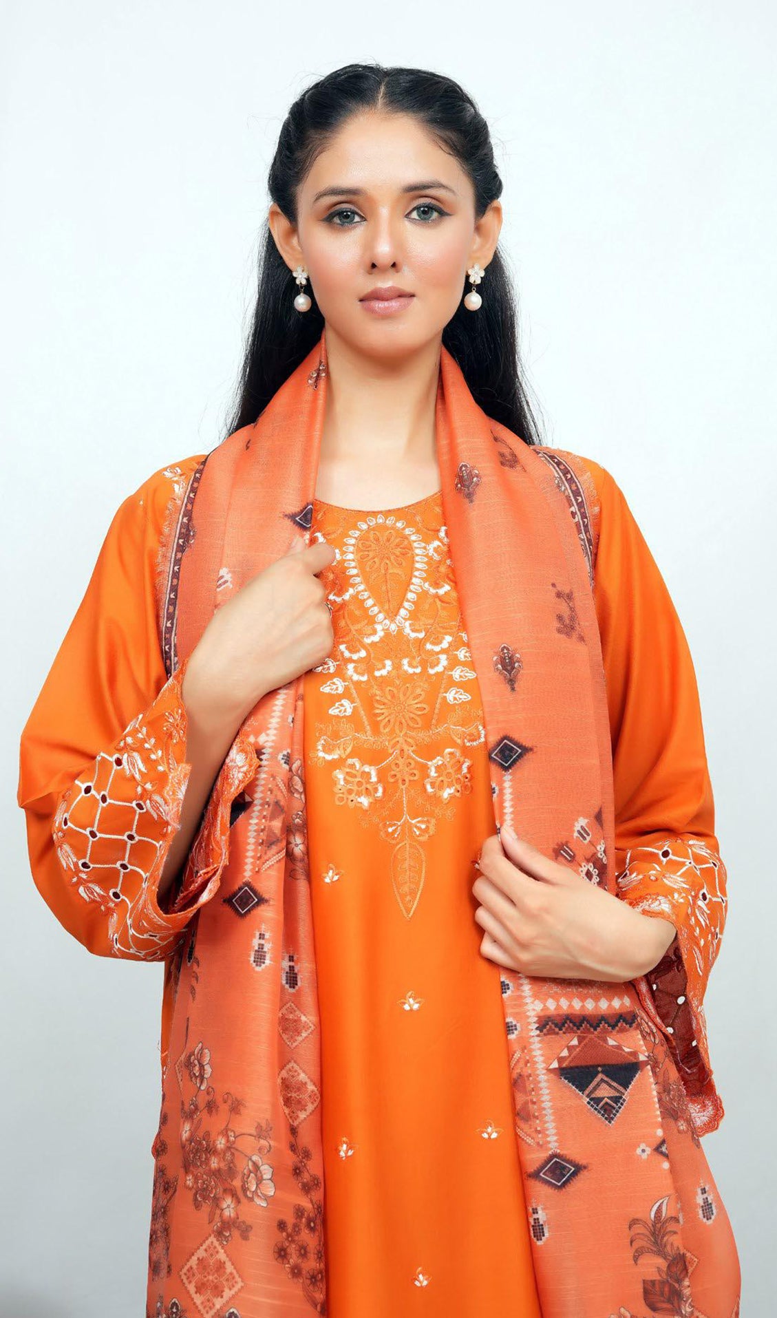 vibrant orange