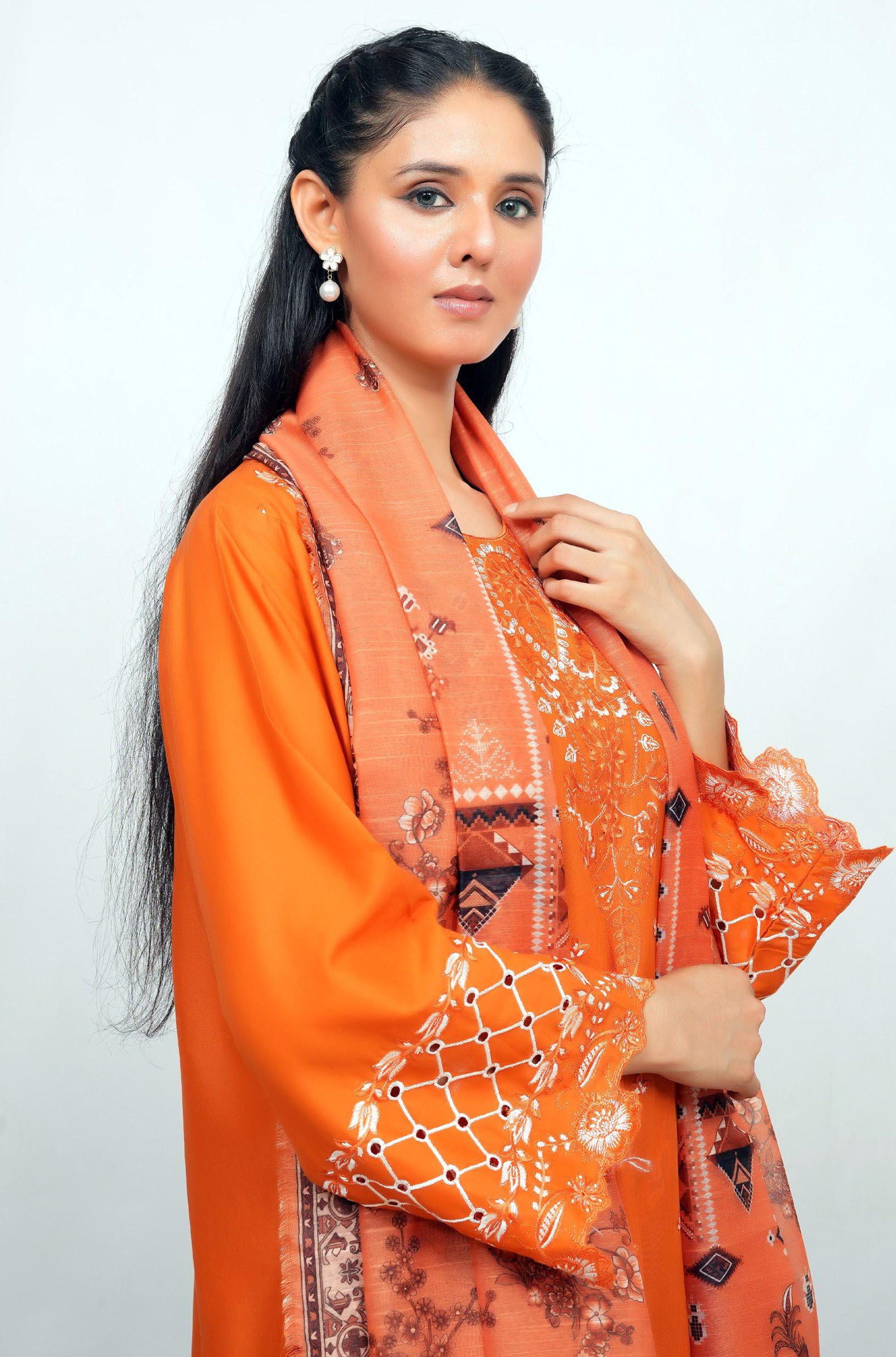 vibrant orange