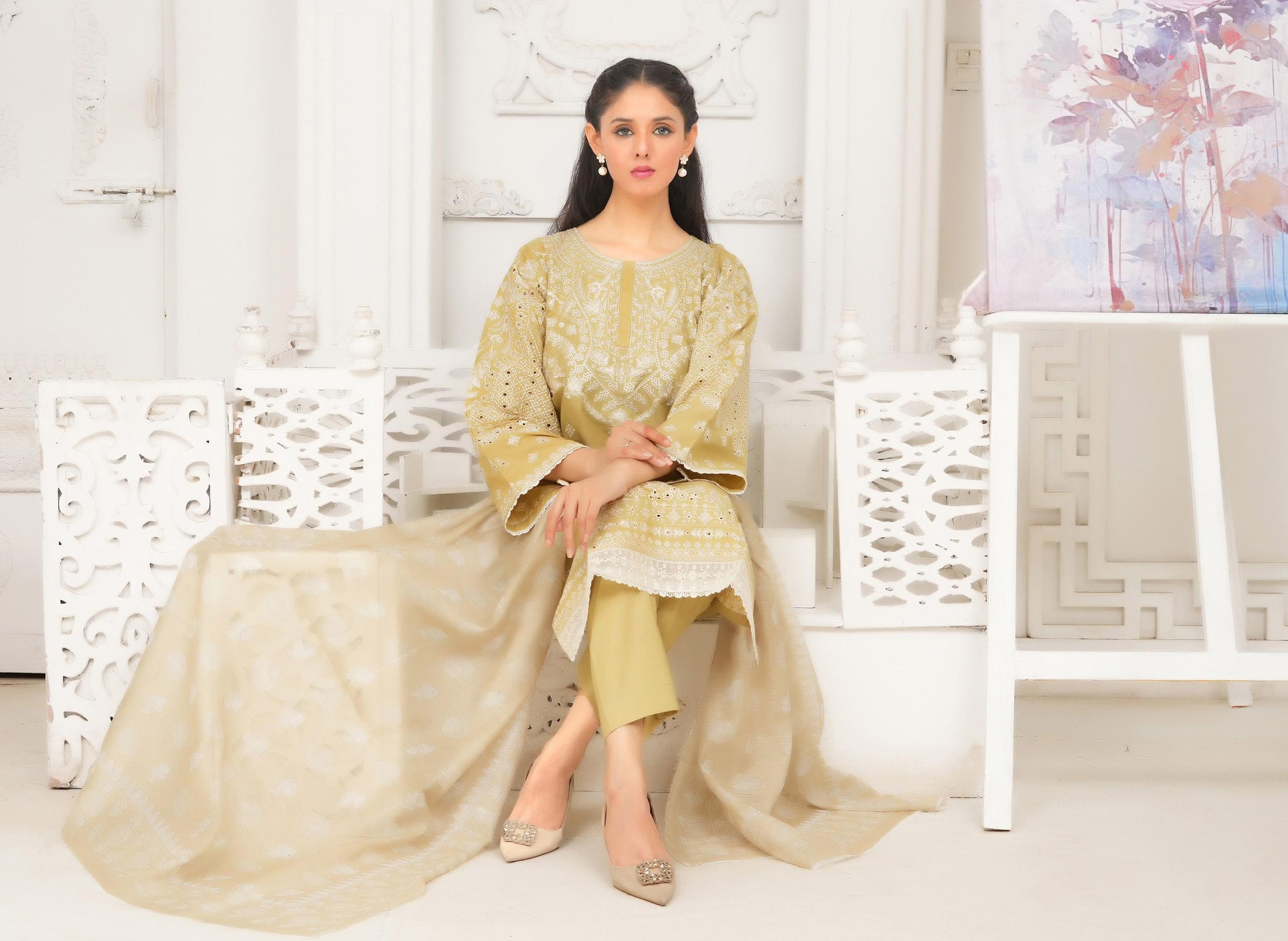 Mustard beige