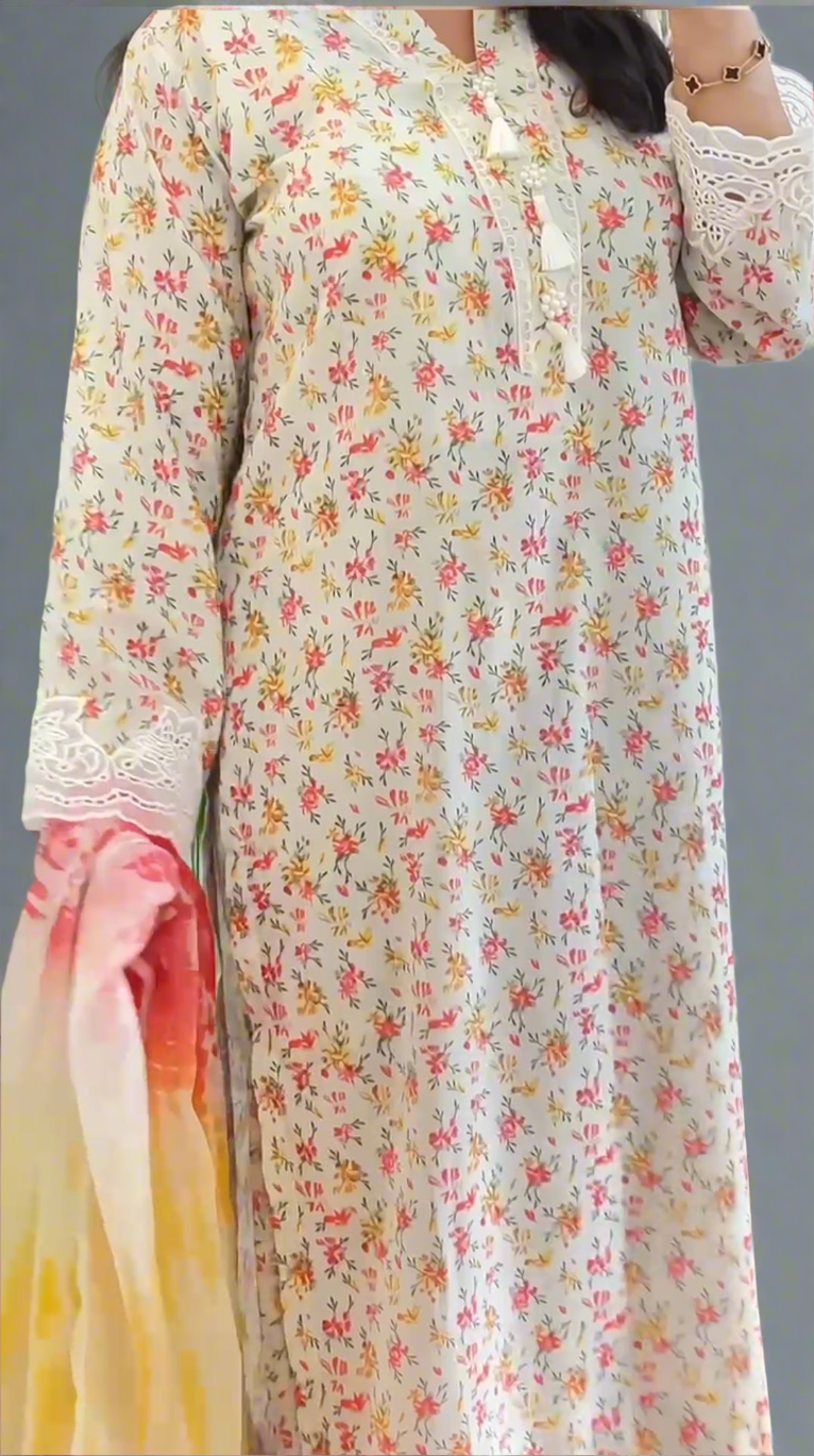 PGP-107| Lawn Dress